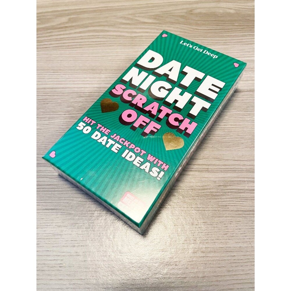 Date Night Scratch Off Game Sealed Couples Date Ideas 50 Scratch Cards Gift